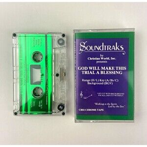 Soundtraks Christian World God Will Make This Trial A Blessing Cassette Chrome